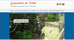 Desktop Screenshot of esquadraodavida.com